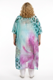 ONE OF A KIND  zomer poncho/tuniek ( extra groot)