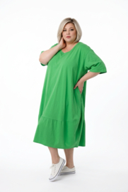 ITALIA MODA katoen A-lijn jurk stretch