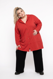AKH oversized viscose A-lijn blazer/jas/vest apart stretch/in meerdere kleuren
