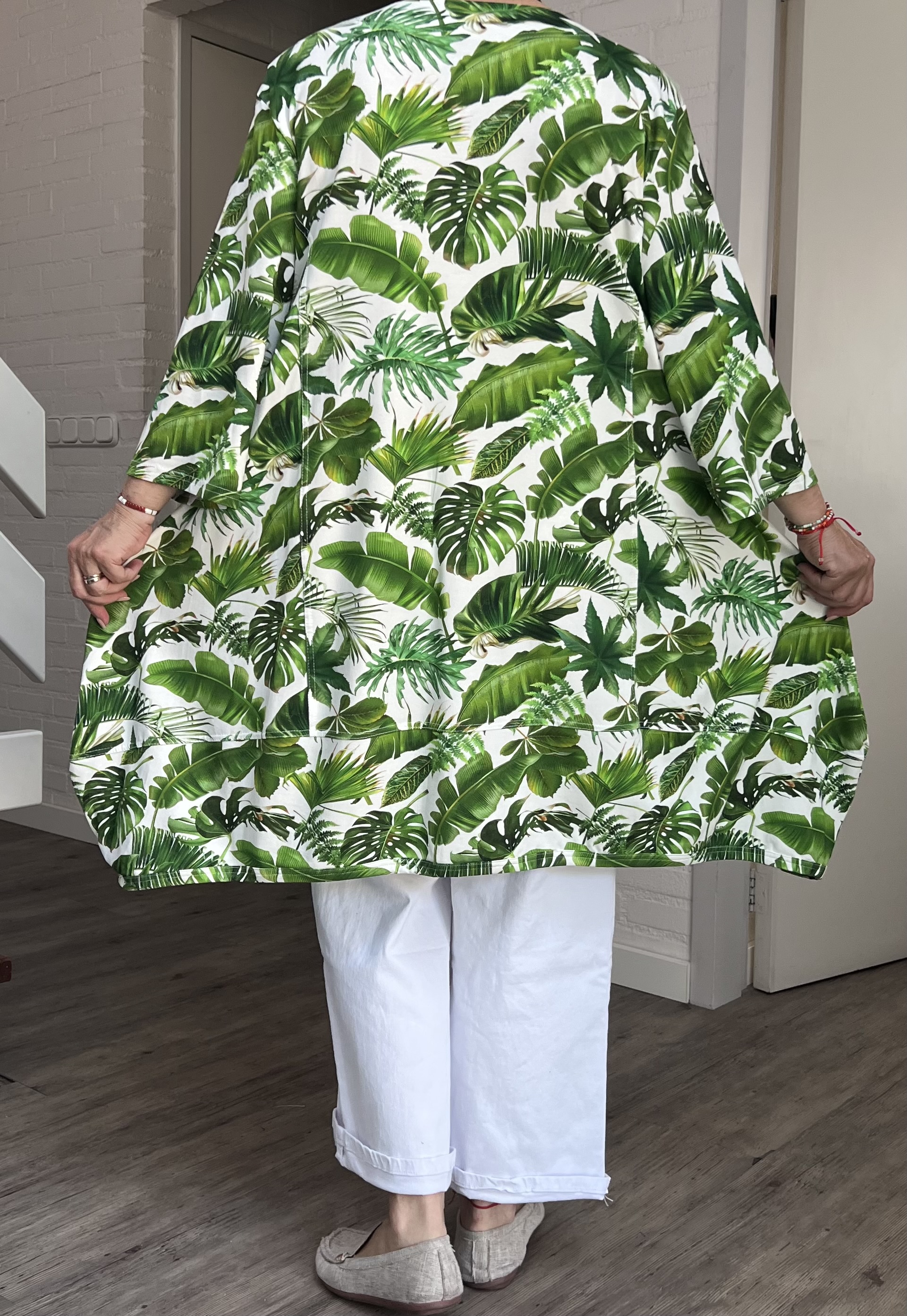 New Jersey viscose A-lijn jurk/tuniek/ stretch