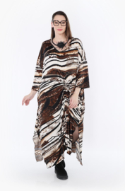 AKH oversized viscose mix jurk stretch