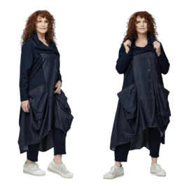 dYb tencel jeans A-lijn tussenjas