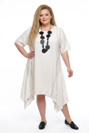 KEKOO design viscose A-lijn jurk