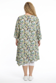 AKH oversized viscose A-lijn tuniek apart