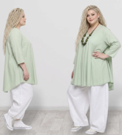 Moonshine  katoen A-lijn tuniek stretch/meerdere kleuren