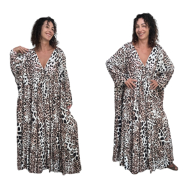 Vincenzo Allocca oversized viscose A-lijn jurk/tuniek apart