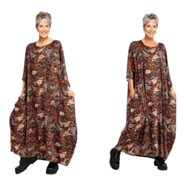 AKH oversized viscose jurk apart stretch
