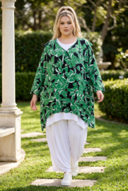 AKH viscose  A-lijn zomer blouse /blazer