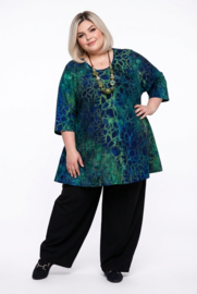 Naveed oversized viscose mix A-lijn tuniek stretch