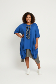 Moonshine  katoen A-lijn tuniek stretch /in meerdere kleuren