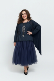 wendy trendy katoen top/tuniek stretch/in meerdere kleuren