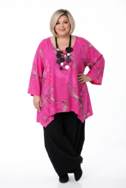 Vincenzo Allocca katoen A-lijn tuniek apart stretch