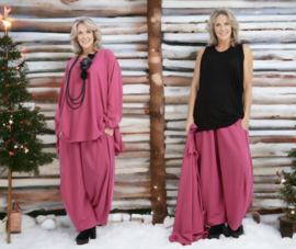 AKH oversized viscose broek stretch