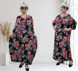 AKH oversized viscose jurk apart