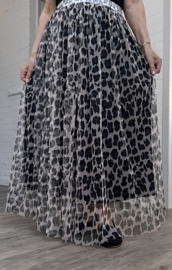 ITALIA MODA viscose tule rok /gevoerd