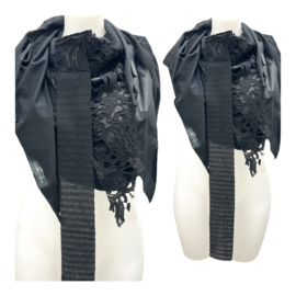Vincenzo Allocca oversized driehoekige sjaal