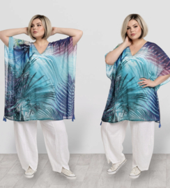 ONE OF A KIND  viscose zomer poncho
