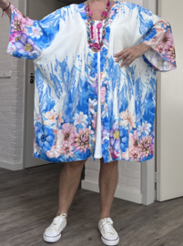 ITALIA MODA  oversized viscose zomer vest