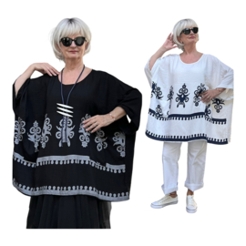 Les Freres viscose tuniek/in meerdere kleuren