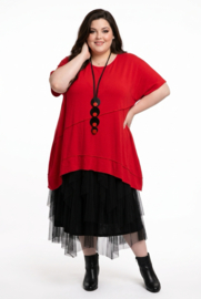 ITALIA MODA oversized viscose A-lijn tuniek stretch/in meerdere kleuren