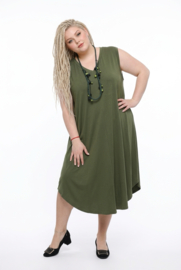 ITALIA MODA viscose A-lijn jurk stretch