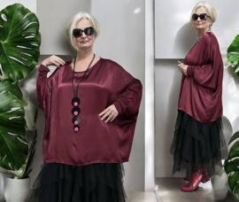 ITALIA chique viscose/satijn top