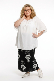 ITALIA oversized viscose zomer blouse/top/in meerdere kleuren