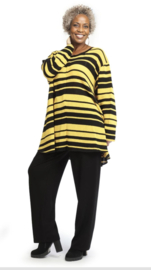 AKH oversized gebreide katoen tuniek/top  apart stretch