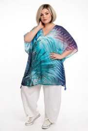 ONE OF A KIND  viscose zomer poncho