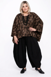 Naveed  oversized viscose punta jersey top