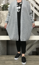 Sweet Lover oversized zacht  gebreide vest apart / in meerdere kleuren