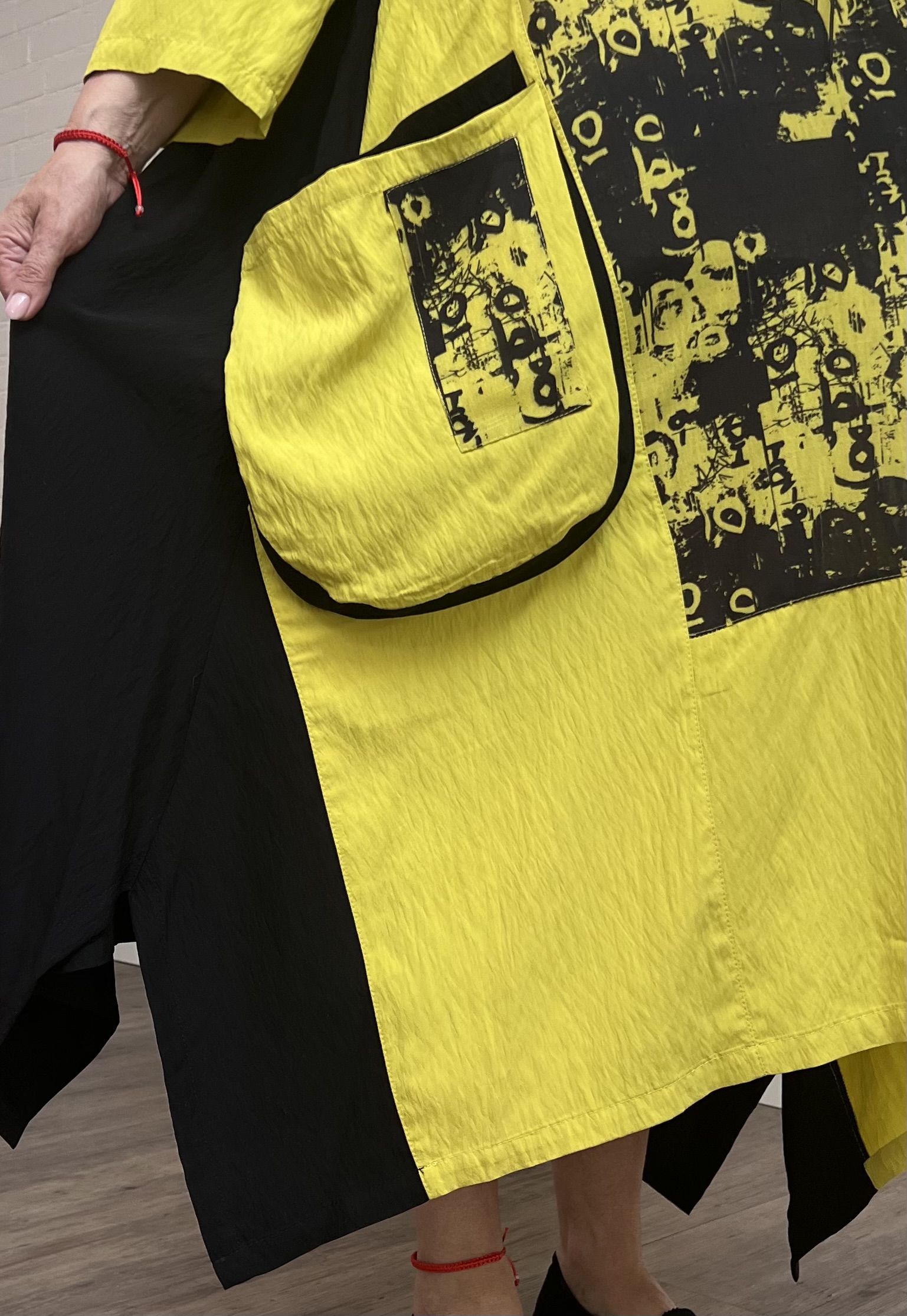 Zedd Plus viscose  A-lijn jurk