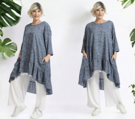 AKH oversized katoen A-lijn tuniek*top  apart