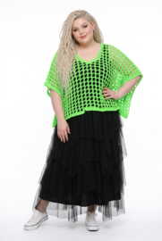 ITALIA katoen oversized gebreide top /in meerdere kleuren