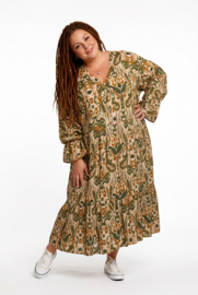 Sissi BOHO oversized A-lijn viscose jurk apart