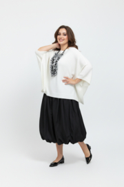 ITALIA oversized viscose mix gebreide top/in meerdere kleuren