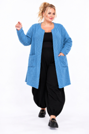 MOONSHINE oversized bouclé  viscose mix vest