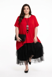 ITALIA MODA oversized viscose A-lijn tuniek stretch/in meerdere kleuren