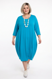 New Jersey viscose ballon jurk stretch