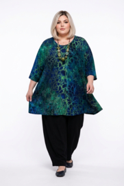 Naveed oversized viscose mix A-lijn tuniek stretch