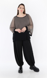 AKH oversized lichtgewicht mesh overtop stretch