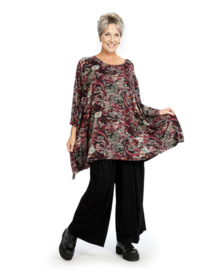 AKH oversized viscose A-lijn tuniek  apart stretch