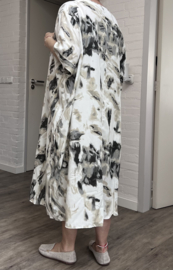 ITALIA MODA viscose  A-lijn jurk