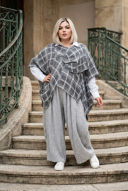 Vincenzo Allocca oversized linnen top/tuniek apart