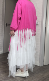 Moonshine oversized  katoen tricot top apart