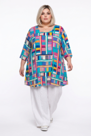 Naveed oversized viscose A-lijn tuniek