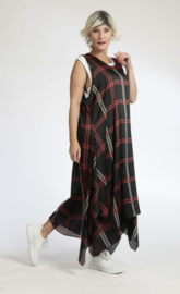 AKH oversized chique chiffon A-lijn  jurk/overjurk /tuniek apart