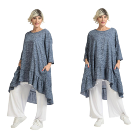 AKH oversized katoen A-lijn tuniek*top  apart