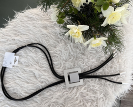 Paris Fashion design jewellery rubber collier
