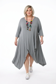 Moonshine oversized  viscose tricot tuniek apart stretch